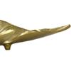 Handmade Decorative Gold Color Coated 16.5 x 8 Cms Aluminium Tray GMVK059 view 4
