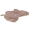 Handmade Decorative Bronze Color Coated 18 x 13 x 1.9 Cms Aluminium Tray GMVK062 view 3