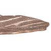 Handmade Decorative Bronze Color Coated 18 x 13 x 1.9 Cms Aluminium Tray GMVK062 view 4