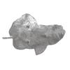 Handmade Decorative Silver Color Coated 18 x 13 x 1.9 Cms Aluminium Tray GMVK062 view 2