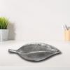 Handmade Decorative Silver Color Coated 27.5 x 15.5 x 2 Cms Aluminium Tray GMVK037 view 1