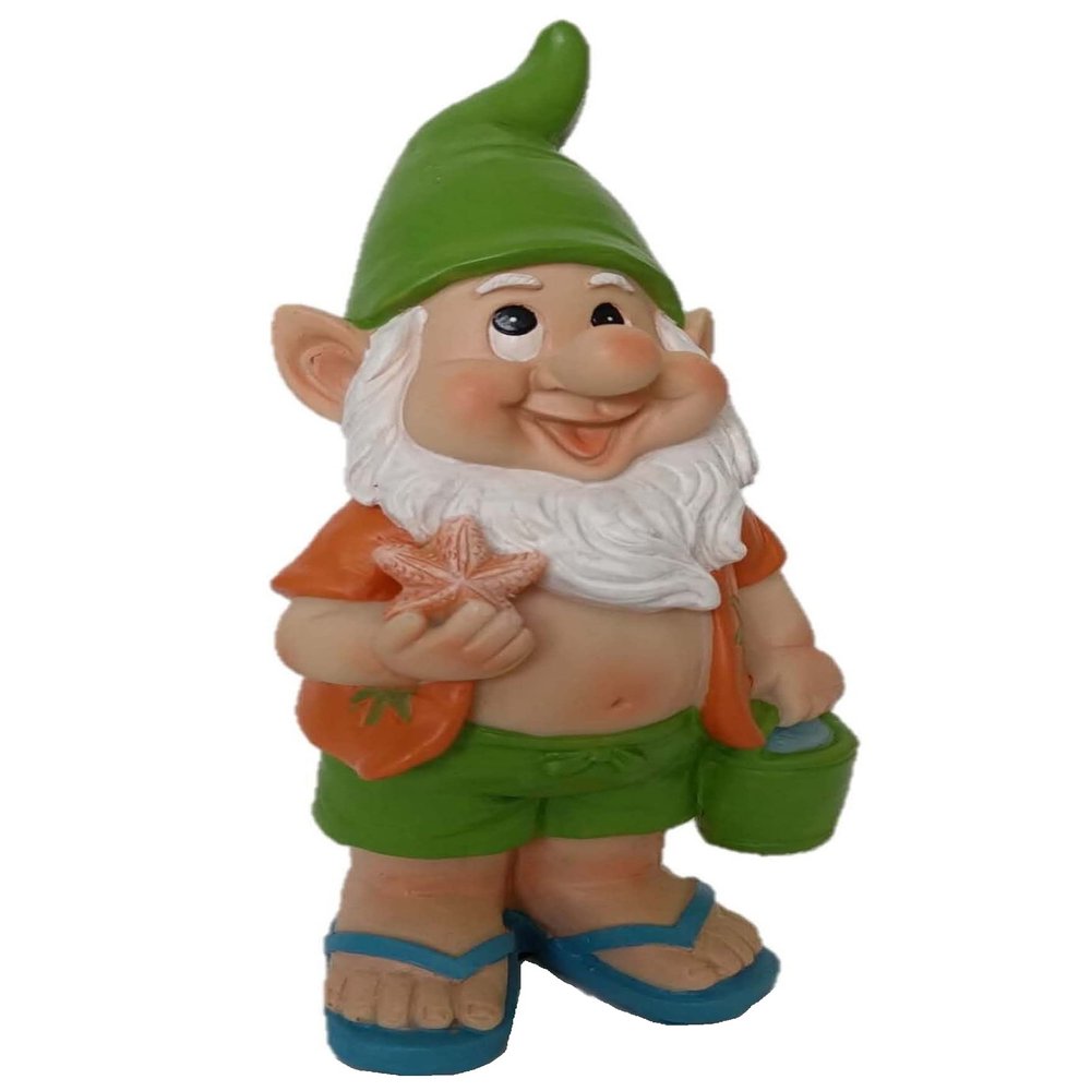 8" Beach Gnome with Starfish
