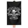 XEMznz I'm Your Huckleberry - Say When Microfiber Sand Free Beach Towel-Quick Dry Super Absorbent Oversized Luxury Towels Blanket for Travel Pool Swimming Bath Camping Yoga Girls Women Men Adults view 1