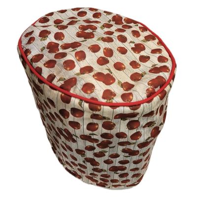 Simple Home Inspirations Cotton Cover Compatible with Coffee Brewing System (Little K, Tossed Apples)