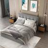 Night Stands Bedside Table Simple Modern Bedside Cabinet Rack Home Bedroom Bedside Table Wood Light Luxury Double Drawer Storage Cabinet Cabinet for Storage (Color : A) view 2