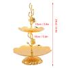 2 Layer Cupcake Stand Retro Fruit Plate European Decorative Plate Two Tiered Tray Cupcake Stand Tower for Birthday Party Cupcake Display Dessert Wedding view 2