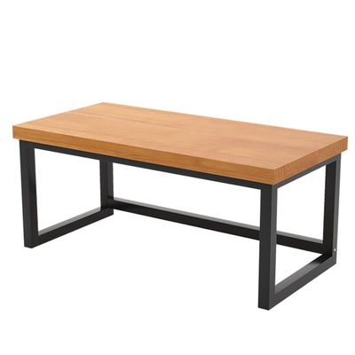 Home Solid Wood Office Computer Desk, Modern Minimalist Bedroom/Study Desk, Length 80-180cm Optional, Easy to Install (Color : Thickness 5cm, Size : 100x60x75cm)