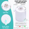 CIRCA AIR Mini Portable Air Pump for Inflatables, Mini Air Pump for Mattress Sleeping Pad, Rechargeable USB Small Air Pump, Travel Vacuum Pump, Tiny Portable Inflator Pump, Pool Float Pump for Toys view 3