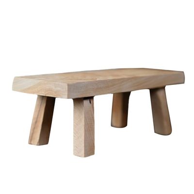 BESPORTBLE Small Wooden Stools Step Stool Footstool Art Craft Shape Display Base for Seniors Adults
