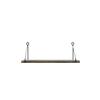 Afuly 12 Inch Deep Floating Shelves for Wall, Rustic Farmhouse Wall Mounted Hanging Shelf Large Wood Organizers Bookshelf, Set of 2 view 4