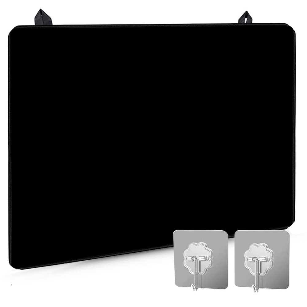 Stove Top Covers, Extra Large Stove Top Cover for Electric, Anti-Slip Waterproof Flat Top Oven Cover Mat Cooktop Cover Protector,Glass Stove Top Protector Expand Stove Space (Black-01, 28.5" X 20.5")