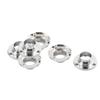 Ruilogod Metal Household Towel Clothes Closet Bracket Tube Rod Flange Holder Support 6pcs (id: 256 cb0 77b 51e 9e6 view 1