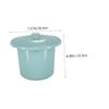 Cabilock 2pcs Spittoon with Lid Portable Spittoon Urine Bucket Urinal Chamber Pot for Pregnant Women Elderly Urine Bucket Random Color view 2