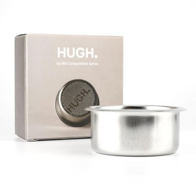 HUGH Leverpresso 51mm Precision Filter Basket by IMS, 1418g Stainless Steel Competition Basket, Compatible with Leverpresso H26 and De'Longhi La Specialista H26