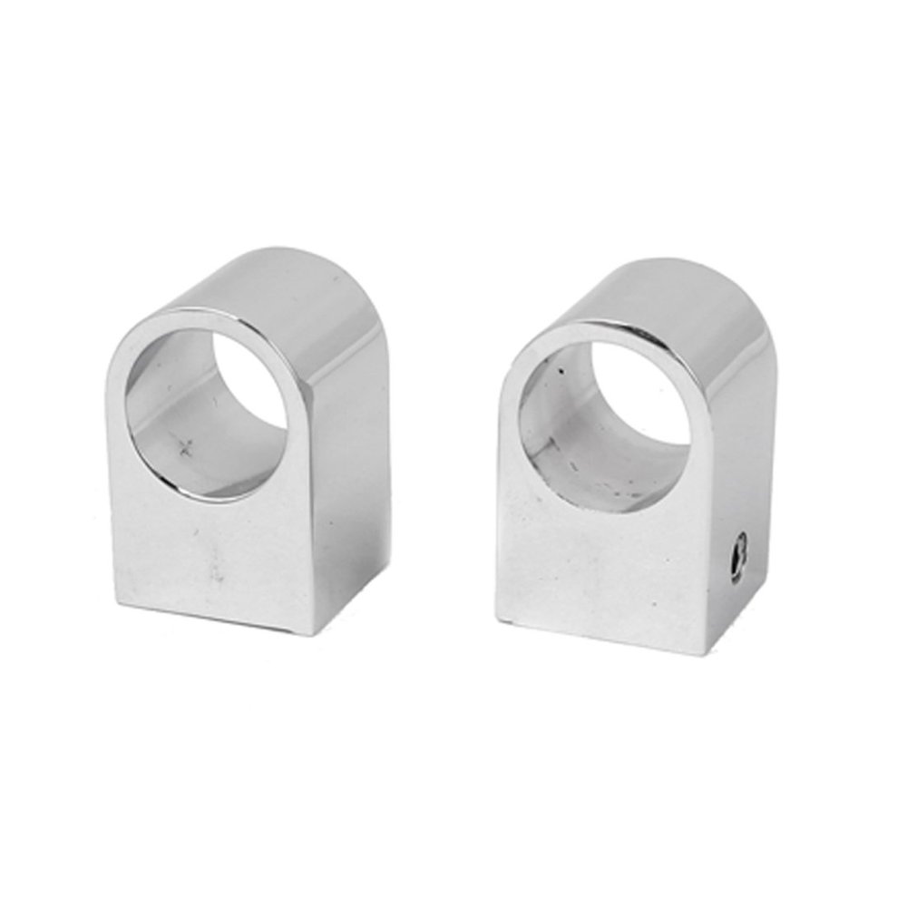 Ruilogod 16mm Dia Metal Flange Closet Clothes Hanging Rod Rail Bracket 2pcs (id: 22d a63 961 523 b5d