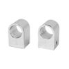 Ruilogod 16mm Dia Metal Flange Closet Clothes Hanging Rod Rail Bracket 2pcs (id: 22d a63 961 523 b5d view 1
