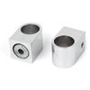 Ruilogod 16mm Dia Metal Flange Closet Clothes Hanging Rod Rail Bracket 2pcs (id: 22d a63 961 523 b5d view 2