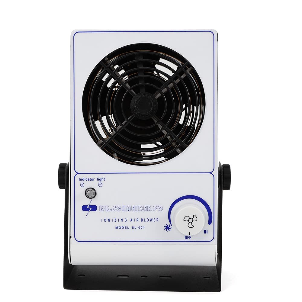 YIYIBYUS Ionizing Air Blower Fan, 45~110CFM Industrial Ionizing Anti-Static Fan Static Ionic Eliminator Anti-Static