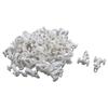 Ruilogod Metal Ring Plastic Household Window Wheel Curtain Track Carrier Rollers 60 Pcs White (id: c99 5ca a89 88b b7a view 1