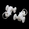 Ruilogod Metal Ring Plastic Household Window Wheel Curtain Track Carrier Rollers 60 Pcs White (id: c99 5ca a89 88b b7a view 2