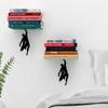Artori Design Floating Bookshelf for Kids, Invisible Metal Book Shelf, Wall Decore Book Lovers Bookshelf (2X Supershelf) view 2