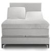 100% Long Staple Cotton Top Split Head Cal-King Sheet-Eggplant-800 TC Top Split Bedsheet, Top Split Cal-King Sheets Sets for Adjustable Beds, Top Split Fitted Sheet Upto 12'' Deep Pockets view 2
