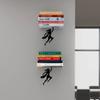 Artori Design Floating Bookshelf for Kids, Invisible Metal Book Shelf, Wall Decore Book Lovers Bookshelf (2 x Wondershelf) view 2