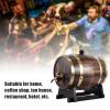 Charred Mini Keg for Cocktail Aging,3L Oak Barrel with Faucet, Bourbon, Scotch, Whiskey, Gin, Hot Sauce - Home Bar Decor, 3L Oak Barrel with Faucet, Charred Mini Keg for Cowhiskey barrel bourbon view 2