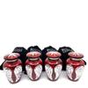 Keepsake Company Red Small Urns for Human Ashes - Angel Wings Mini Urns for Human Ashes - Cremation Keepsakes urns for Ashes - Ash Holders for Human Ashes  Urn -ERN - Tiny Urns for Men (Set of 4) view 1