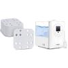 LEVOIT Warm and Cool Mist Humidifiers and 10 Pack Mineral Absorption Pad view 1