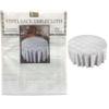 10 Pcs 70" Round Tablecloth Vinyl Lace for Home Wedding Restaurant Party White view 3