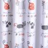 XIXIDIAN Shower Curtain Liner  Cartoon Bath Curtain Cute Pattern Shower Curtains Bathroom Thickened Polyester Cloth with 12 Pcs Hooks (Size : 180 * 180cm) view 4