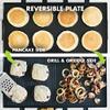 GreenPan Electrics Healthy Ceramic Nonstick, 3-in-1 Reversible Grill, Griddle & Raclette, PFAS-Free, Serves up to 8 People for Parties &Family Fun, Pancake Plate, 8 Mini Square Nonstick Pans& Spatulas view 3