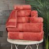 BLUENILEMILLS Madison Egyptian Cotton Towels, Towel Set for Bathroom, Shower, Hotel, Plush, 800 GSM, Highly Absorbent and Ultra-Soft Towels, Bath Essentials, 8 Piece Assorted Towel Set, Coral view 1