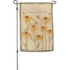 Primitives by Kathy Find Bee-Uty In Every Day Decorative Garden Flag, Double-Sided/Garden Collection/rustic bee and coneflower designs/weather-resistant/front back porch/driveway/garden/seasonal gift view 1