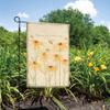 Primitives by Kathy Find Bee-Uty In Every Day Decorative Garden Flag, Double-Sided/Garden Collection/rustic bee and coneflower designs/weather-resistant/front back porch/driveway/garden/seasonal gift view 2