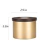 ADIE Ashtray Brass Creative Ashtray Personalized Ashtrays Household Windproof Ash Tray with Cover Can Be Used As Gifts Home Decoration Easy to Clean Ashtray (Color : B) view 2