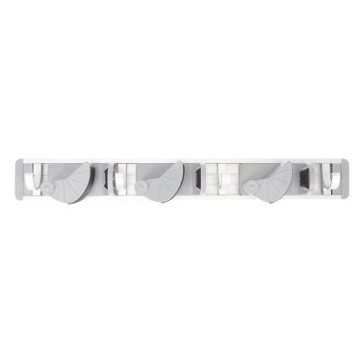 Cabilock Mop Clamp Hanger Wall-mounted Broom Rack Hook for Easy Installation Design for Home Garage and Garden Storage Upgraded Clips and Hooks