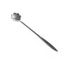 Dessert Spoons Cute Cherry Blossom Spoon Petal Coffee Spoon Long Handle Stirring Spoon Korean Dessert Stainless Steel Small Spoon (Color : B) view 1