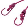 Ruilogod Elastic Rubber Travel Portable Windproof 12 Clips Dry Rope Clothes Lines Fuchsia (id: 535 d19 335 4b8 836 view 3