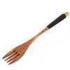Ruilogod Wooden Kitchenware Twine Handle Noodle Vermicelli Fork 17cm Length (id: 24b 79b 7d9 454 5fd view 1