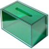 SYXL Napkins Container Acrylic Rectangular Tissue BoxNordic High-end Light Luxury Tissue Holder Living Room Desktop Dining Room Bedroom Decoration Accessories view 1
