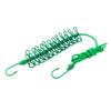 Ruilogod Household Clothing Drying Clothespin 12 Clips Holder Hanger Clothesline Rope (id: 011 b3b ae1 583 f5f view 1