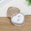 IMFILM Wedding Flower Girl Basket and Ring Box,Summer Rattan Flower Basket Linen Groom Bride Ring Box Country Style Wedding Set Wicker Basket for Weddings Party Vintage Ceremony,B view 3