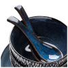 Dessert Spoons Ceramic Spoon Thick Glazed Porcelain Spoon Chinese Spoon Blue Spoon Home Dining And Restaurant Cooking Spoon (Color : E) view 3