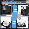 Table Countertop Electric Water Dispenser Drinking Water Machine Freestanding Top Loading Mini Water Dispenser 110V/60Hz with Led Indicator for Home and Office (White) view 4