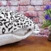 BYTIDE Pack of 2 Faux Fur Plush Soft Snow Leopard Print Throw Pillow Covers Set 20 x 20 Inch, Fuzzy Furry Cozy Warm Decorative Square Pillowcases Pillowslips Cushion Covers for Couch Sofa Bed view 4