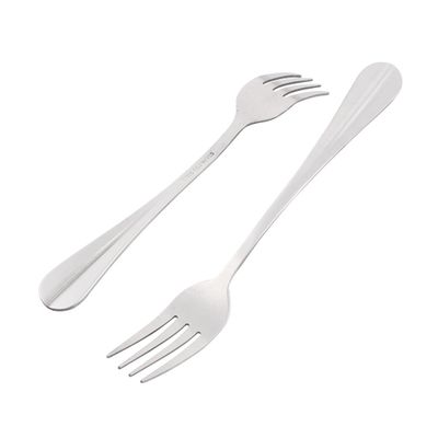 Ruilogod Stainless Steel Home Restaurant Outdoors Dining Tool Noodles Meat Fork 2pcs (id: 874 696 053 74a 475