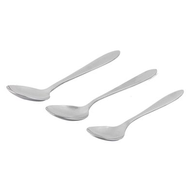 Ruilogod Stainless Steel Restaurant Coffee Shop Fruit Snack Cake Dessert Steak Forks 3 in 1 (id: f77 cdf 73d 6eb 098