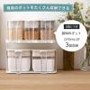 Marna K774W Seasoning Rack, 2 Tiers (Wide/White) Spice Rack, Condiment Shelf, Kitchen, Condiment Storage, Condiment Container, Condiment Rest (Good Lock Container) view 3